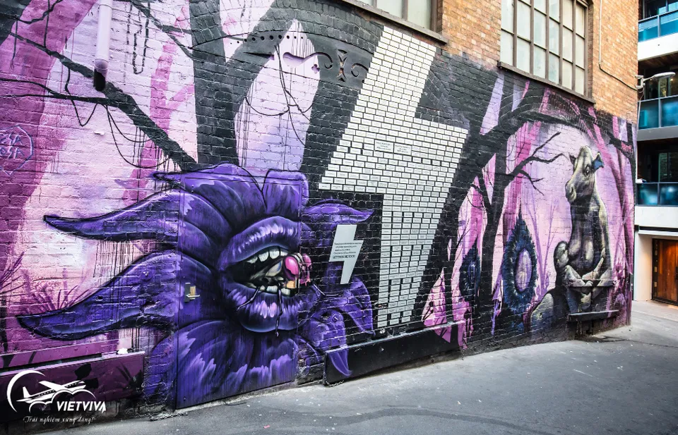 KHU PHỐ NGHỆ THUẬT ART PRECINCT Ở MELBOURNE