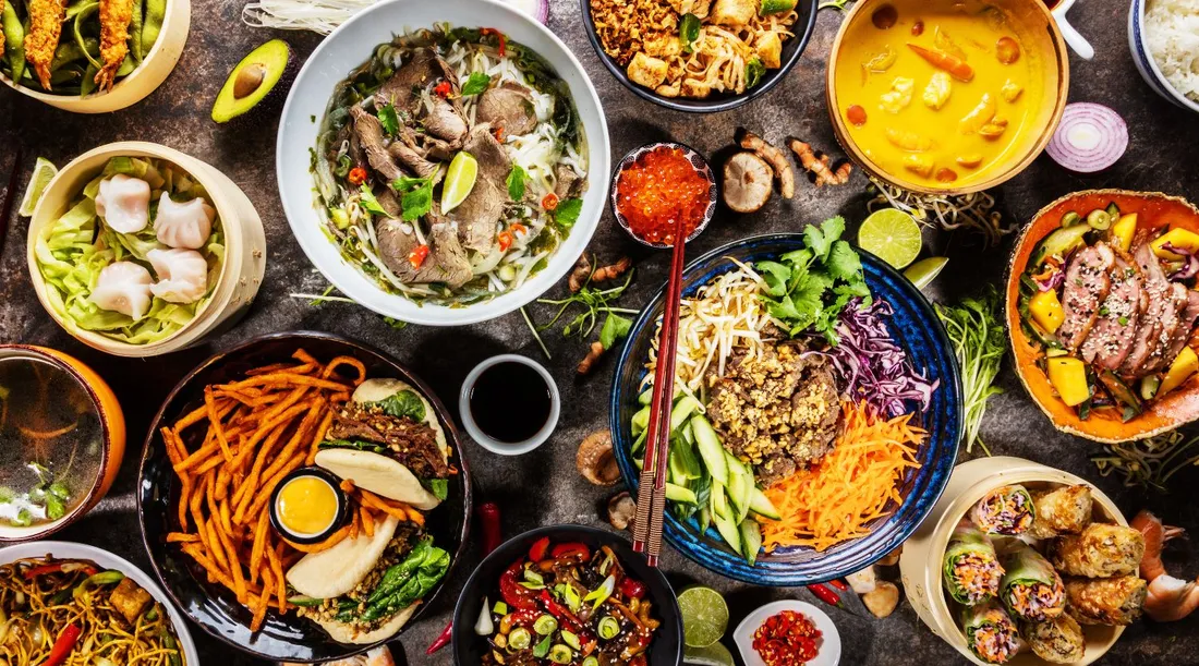 ẩm thực đa dạng
