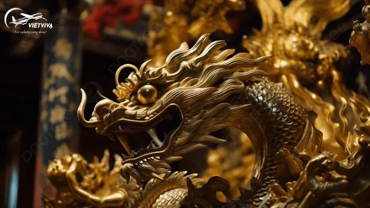 Linh vật rồng - biểu tượng may mắn