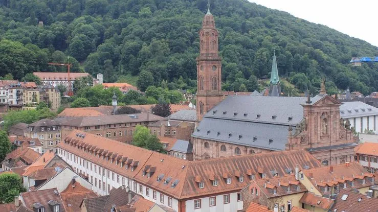 Nhà thờ Heiliggeistkirche là công trình tôn giáo lâu đời nhất Heidelberg