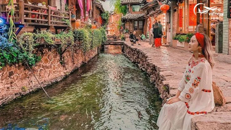 Váy mỏng mặc vào mùa hè khi đi du lịch Trung Quốc