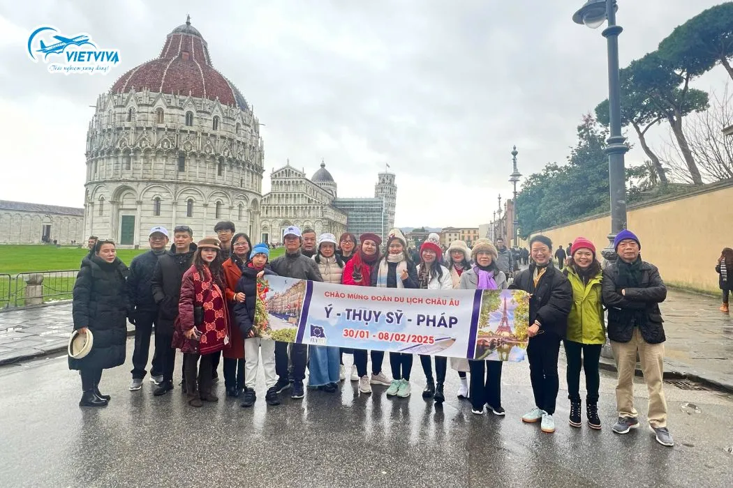 Đoàn châu Âu 10 ngày 9 đêm: Ý – Thụy Sĩ – Pháp (30/01 – 08/02/2025), ảnh 3/8