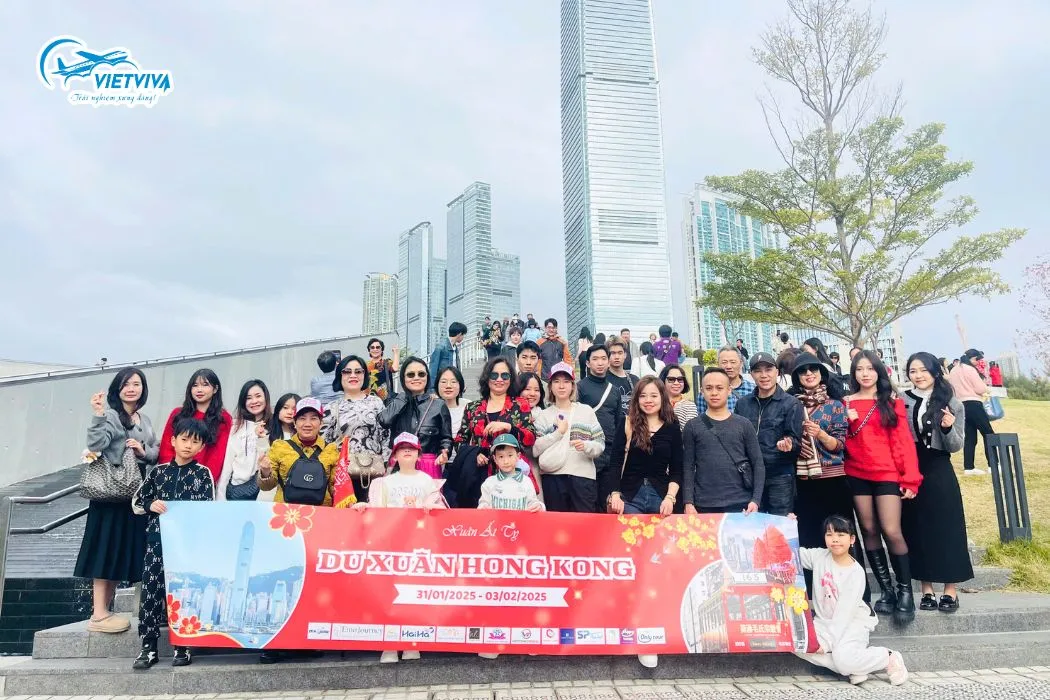 Đoàn du lịch du xuân Hồng Kông đón năm mới 2025, ảnh 7/7