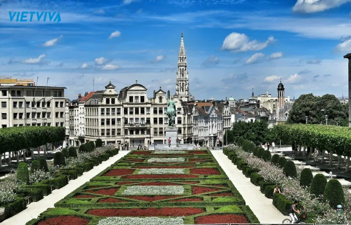 Brussels’ Mont des Art Gardent