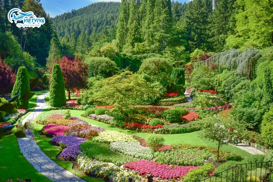 Khu vườn tổng hợp Butchart Gardens