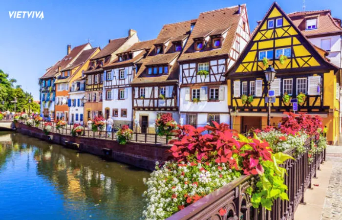 Colmar là một trong những thị trấn đẹp nhất ở phía Đông nước Pháp