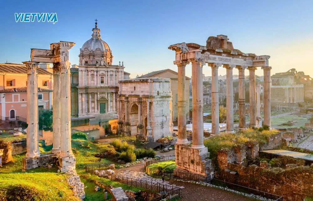 Rome - thành phố vĩnh hằng của nước Ý - tour du lịch Châu Âu