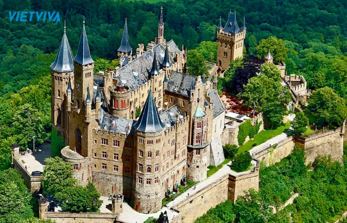 Hình ảnh lâu đài Hohenzollern