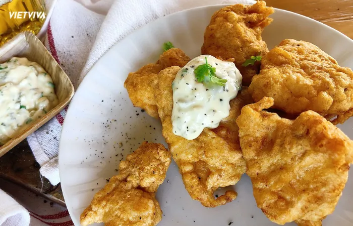 Kibbeling - món cá chiên giòn đặc trưng tại Giethoorn