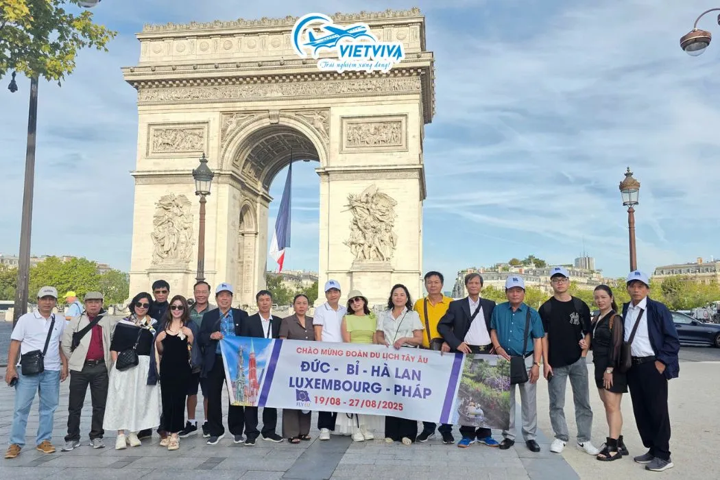 Đoàn 6 nước Tây Âu: Đức – Hà Lan – Luxembourg – Bỉ – Pháp (khởi hành 19 – 28/08/2025), ảnh 4/8