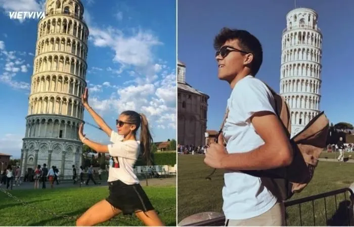 Check-in với tòa tháp thế kỷ Pisa
