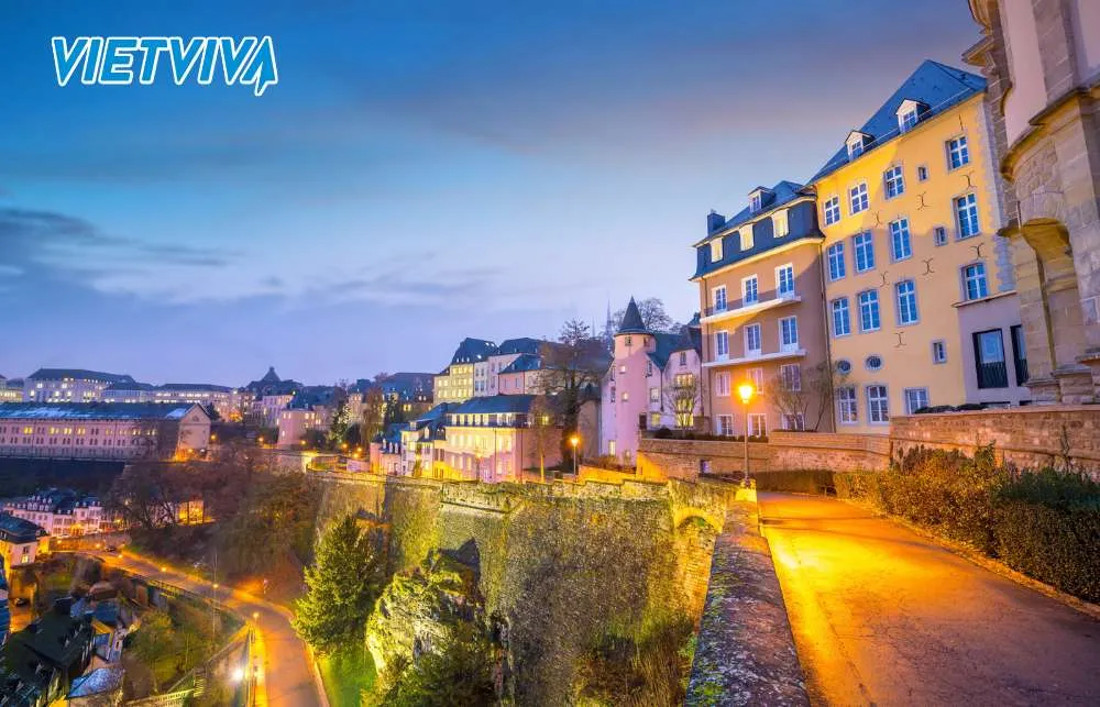 Thành phố Luxemburg - tour du lịch châu âu 5 nước
