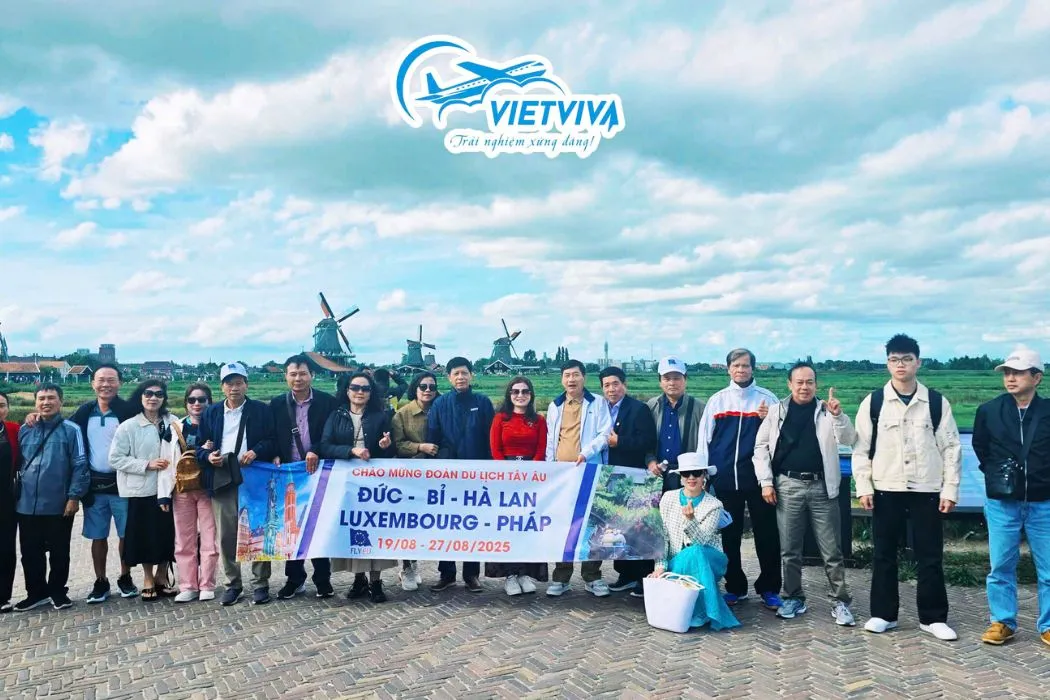 Đoàn 6 nước Tây Âu: Đức – Hà Lan – Luxembourg – Bỉ – Pháp (khởi hành 19 – 28/08/2025), ảnh 8/8